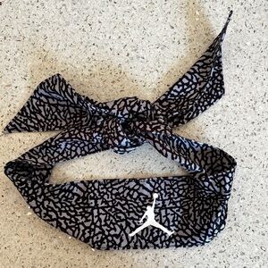 Jordan - Dri-FIT - Jumpman - Black and Gray - Patterned Headband